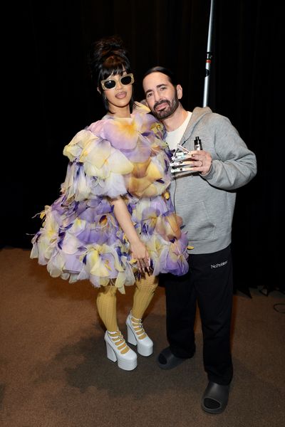 Cardi B and Marc Jacobs