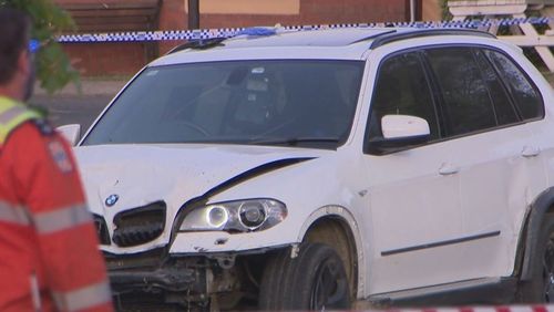 The driver of the white BMW is yet to be interviewed. Daylesford pub crash