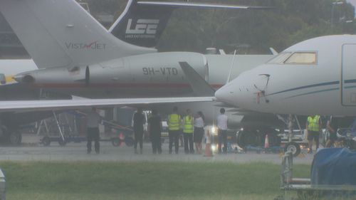 Taylor Swift's jet arrives in Sydney