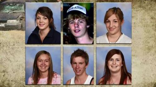Six teenagers were killed in the crash. (9NEWS)