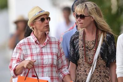 Ellen and Portia indulged in some retail therapy in St Barths.