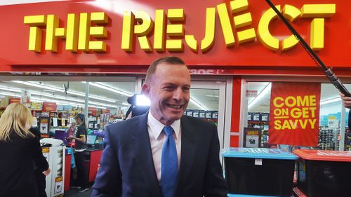 A fortuitous photograph outlines Tony Abbott's possible future