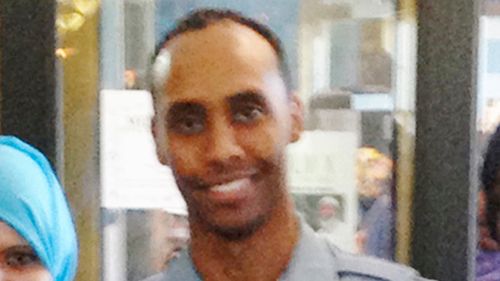 Police officer Mohamed Noor poses for a photo at a community event in May, 2016. (AAP)