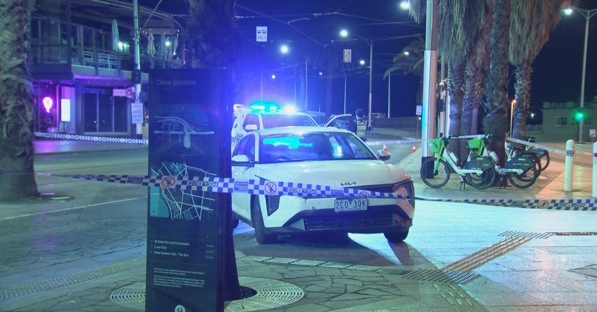 Teen stabbed, hit by car after carpark crash in Melbourne