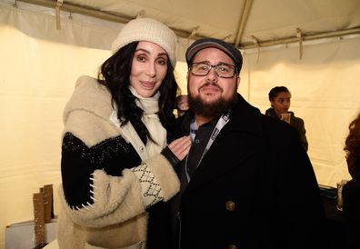 Cher and Chaz Bono