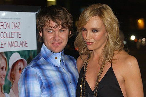 Toni Collette and husband