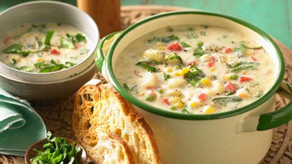Lactose free hearty chowder