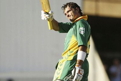 Mark Boucher (South Africa) is second on the list with a ton off 44 balls.