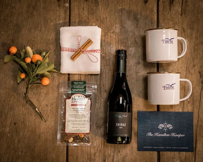 Hamilton Hampers mulled wine hamper