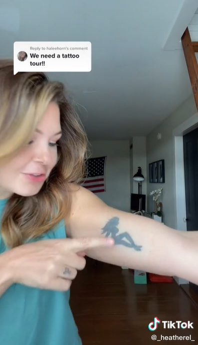 Woman regrets all her tattoos.