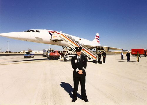 Concorde pilot John Tye