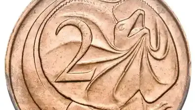 Downies sets the value of this two-cent coin at $495.