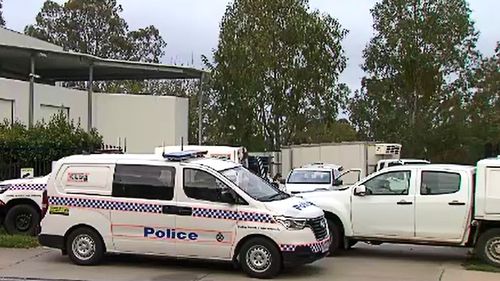 A man has been killed following a workplace incident south of Brisbane this morning.