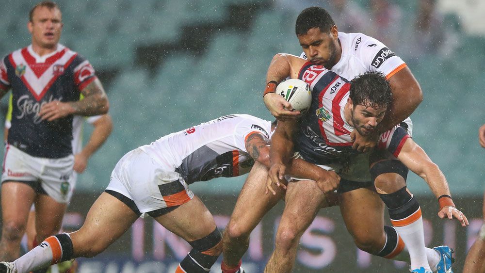 Roosters beat Tigers before record crowd