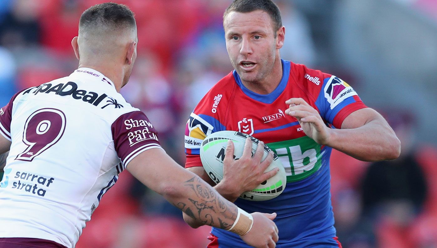 Blake Green in action for Newcastle.