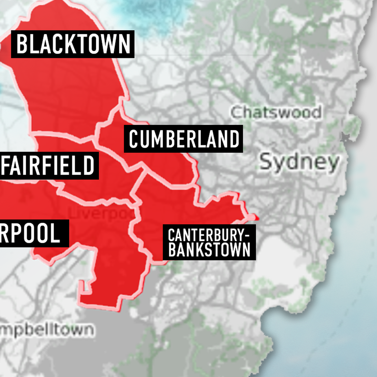 Coronavirus Nsw Lockdown Restrictions Update New Restrictions For Workers In Western Sydney Including Blacktown And Cumberland Lgas Explainer