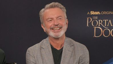 The Portable Door exclusive: Sam Neill and Patrick Gibson