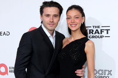 Brooklyn Peltz Beckham and Nicola Peltz Beckham at Elton John AIDS Foundation's 34th Annual Academy Awards Viewing Party on March 15, 2026.