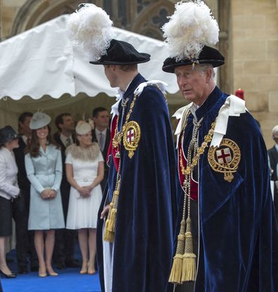 Order of the Garter 2014 Kate and William 