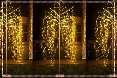 9PR: Jingle Jollys 2.1M Solar Christmas Tree