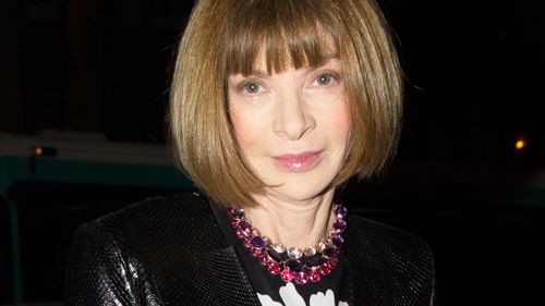 American Vogue editor-in-chief Anna Wintour. (AAP)