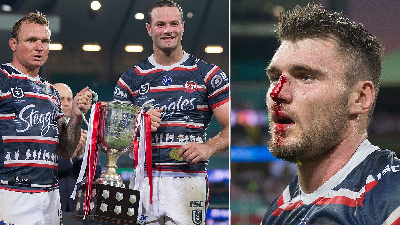 The Roosters win the ANZAC Day clash
