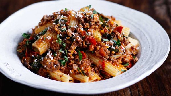 Rich beef ragu rigatoni_recipe