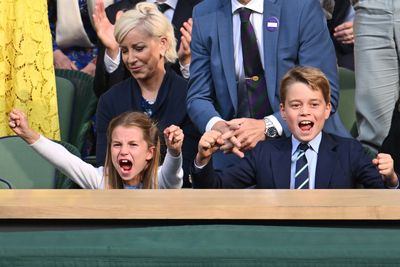 Wales family at men's single's final, 2023