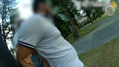 Five men charged with child sex offenses by Queensland police.