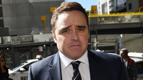 Ben McCormack outside court today. (AAP)