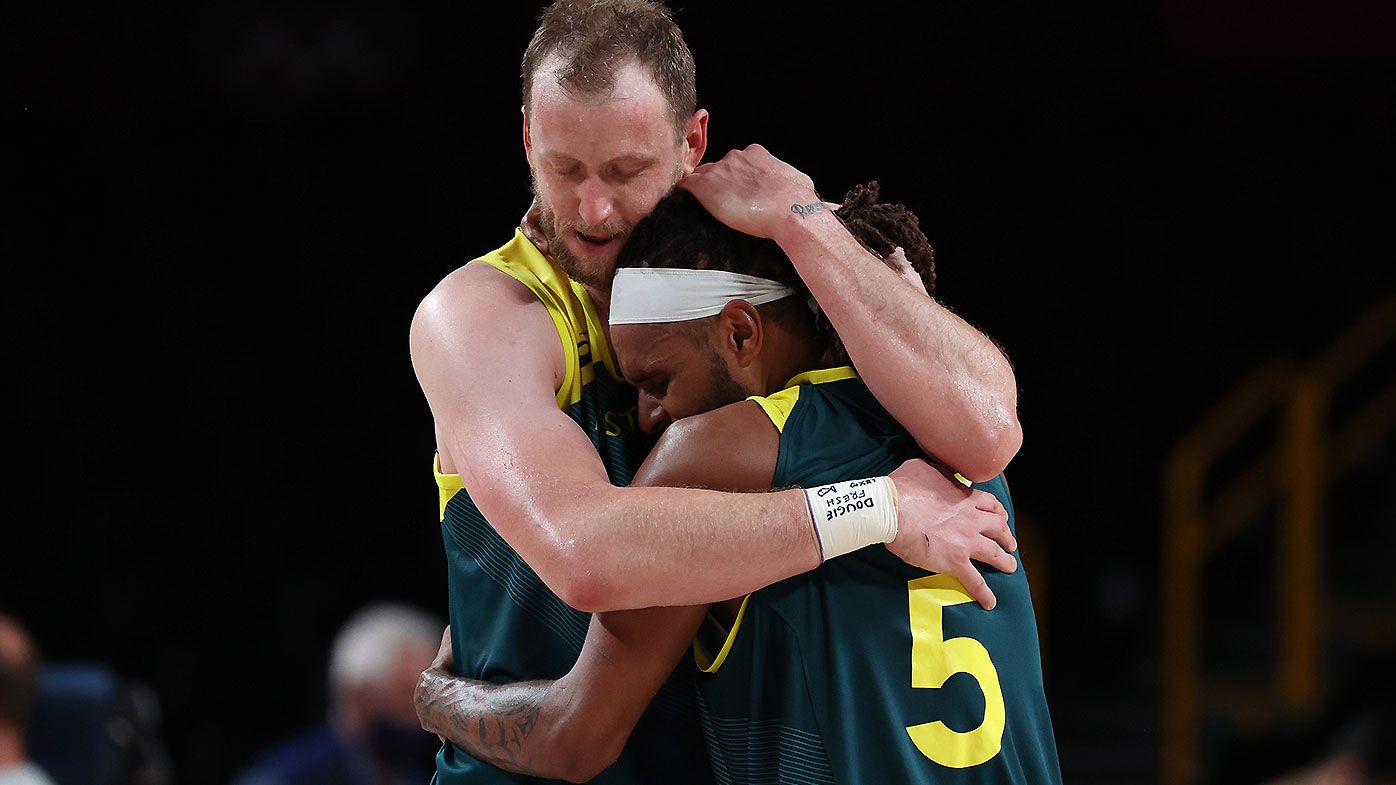 Boomers star's beautiful gesture for Olympic bronze