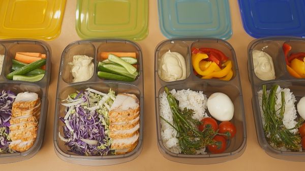A multi pack of lunch boxes is perfect for meal preppers.