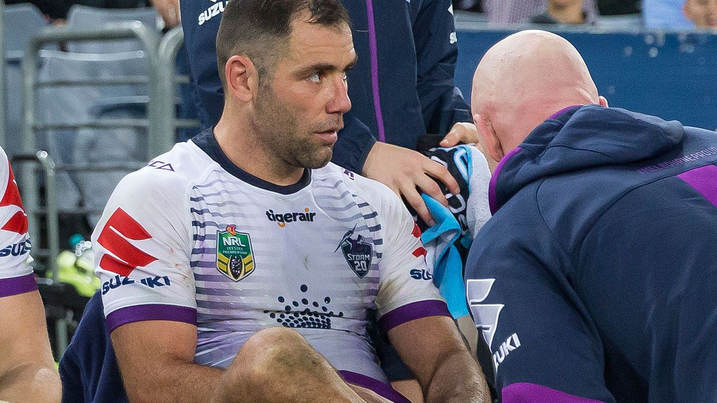 Melbourne Storm captain Cameron Smith receives diagnosis after foot injury
