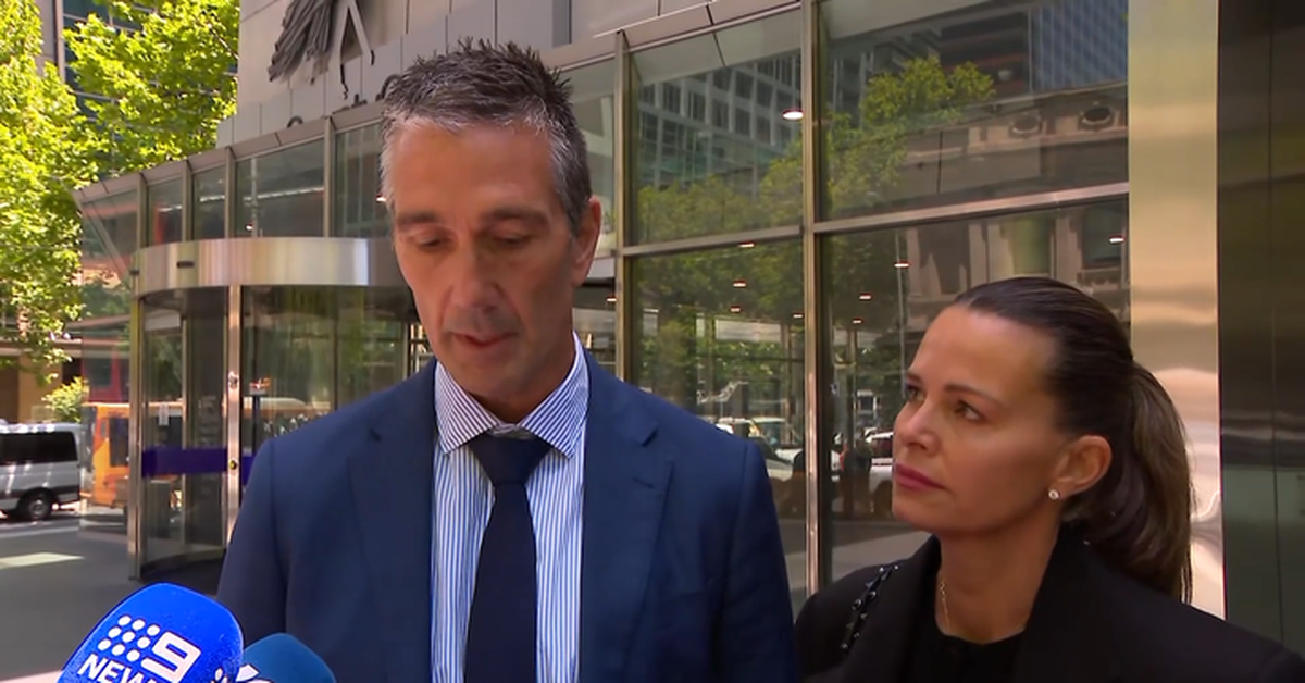 'Our goal is to clear his name': AFL great Stephen Silvagni breaks down in tears after son's rape conviction