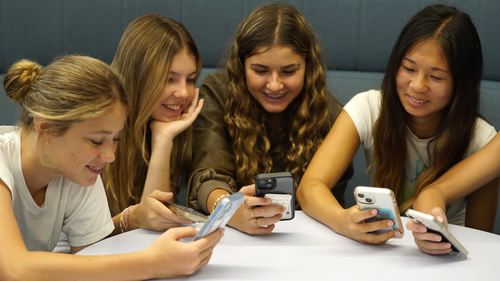 Emme Anderson, Zara Connonly, Zoe Buttel and Alicia Liu are all under the age of 16, meaning they should be affected by the social media ban.