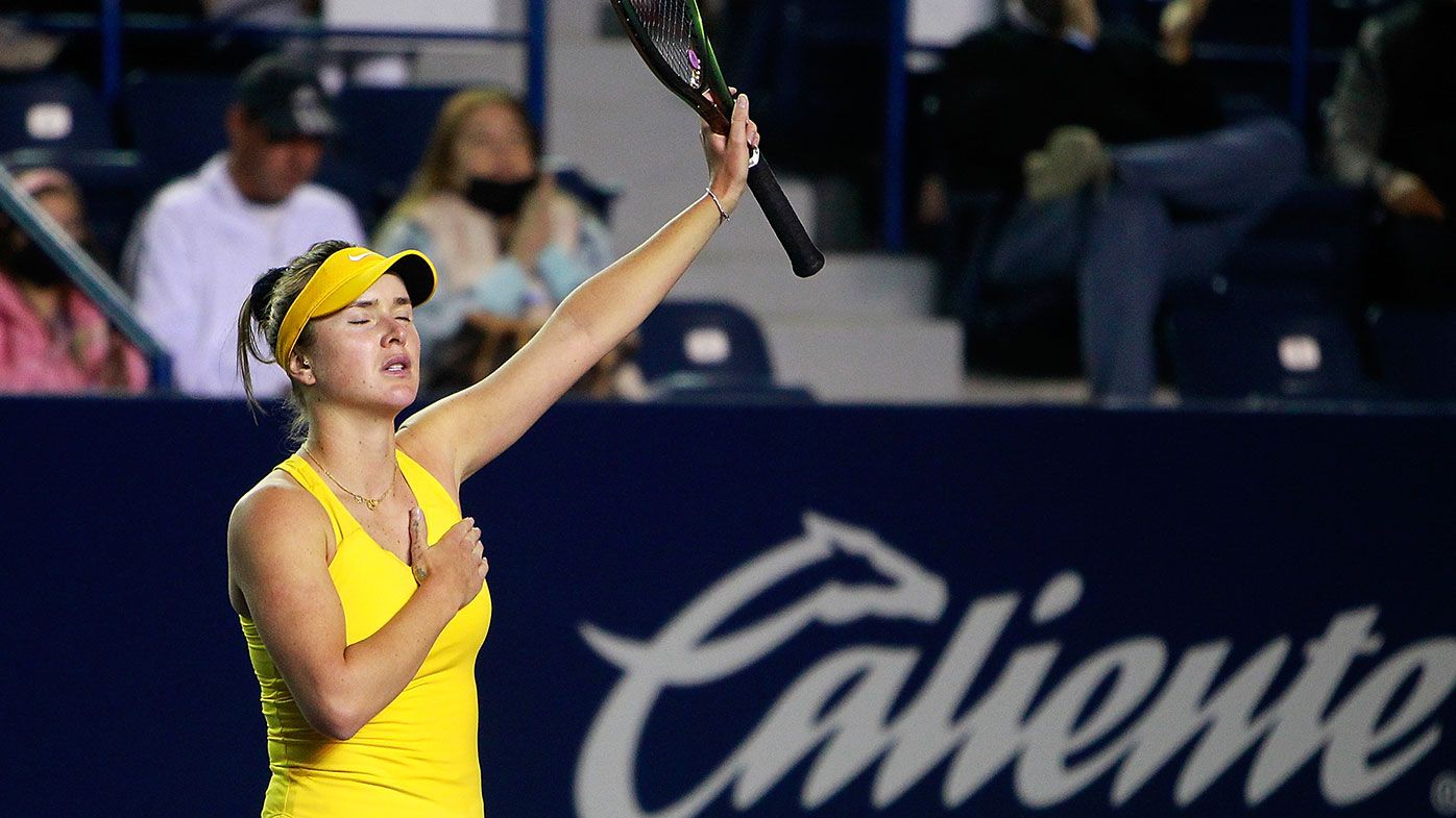 'On a mission for my country': Svitolina of Ukraine beats Potapova of Russia in WTA event