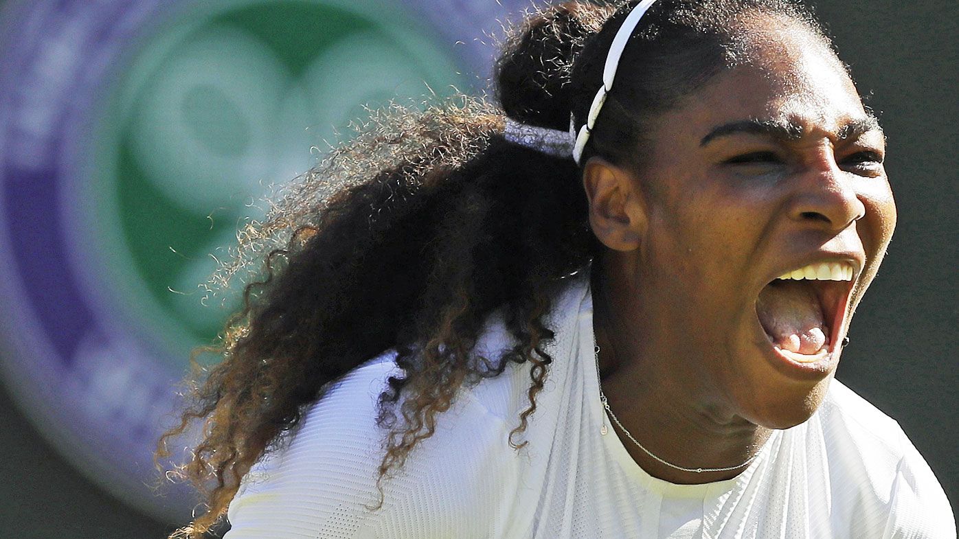 Serena Williams scores first round win at Wimbledon