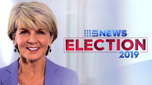 Julie Bishop, the former foreign minister and deputy leader of the Liberal Party, will be part of Nine's election coverage on May 18.