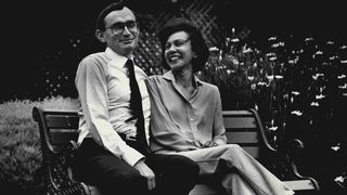 Environment Minister Bob Carr and his wife Helena... November 23, 1987.