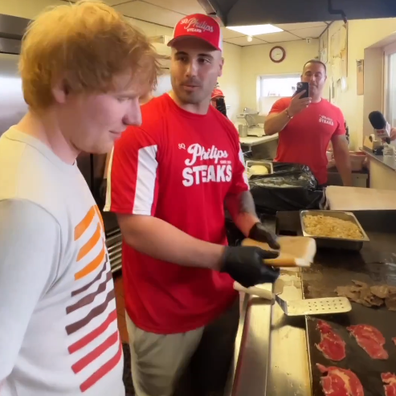 Ed Sheeran surprises fans as server at Philadelphia restaurant