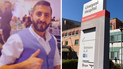 Aude Al-Askar, 27, died from coronavirus. His wife, who also has the virus, was rushed to Liverpool Hospital.