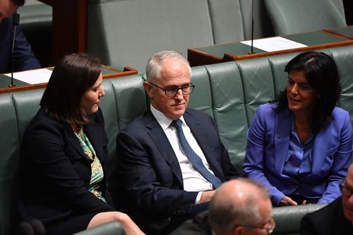 Julia Banks (right) won't contest her seat at the next federal election as a result of the Liberal Party dumping Malcolm Turnbull as leader