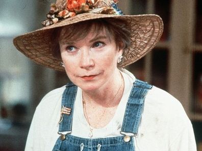 Shirley MacLaine as Ouiser Boudreaux in Steel Magnolias (1989).