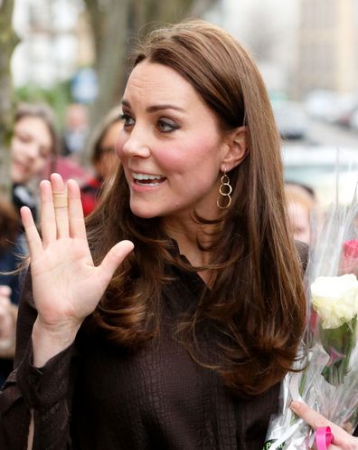 Kate Middleton wears band aid plaster on hands