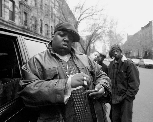 Rapper Notorious B.I.G., aka Biggie Smalls, aka Chris Wallace.