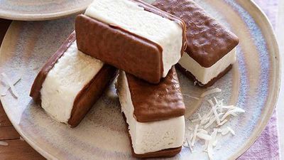 14.)&nbsp;<a href="https://kitchen.nine.com.au/2016/05/05/10/46/coconut-tim-tam-icecream-sandwiches" target="_top">Coconut Tim Tam ice-cream sandwiches</a>