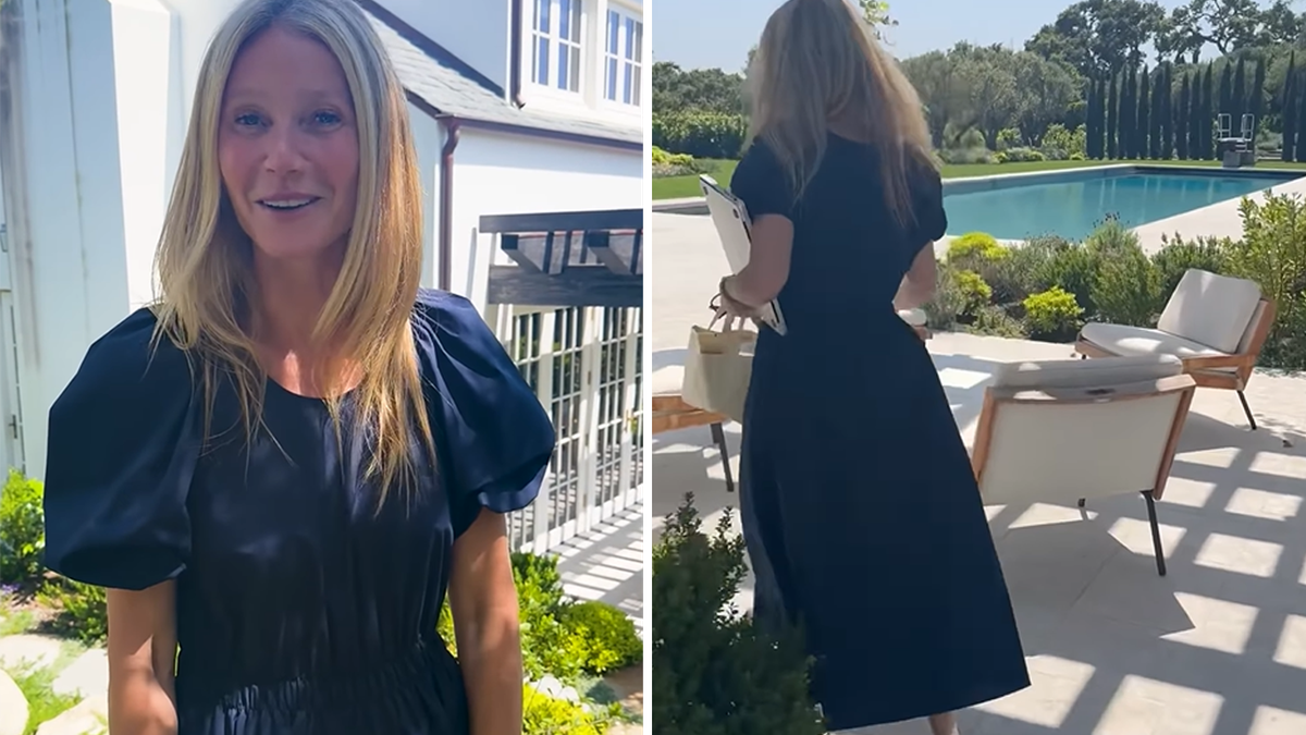 Gwyneth Paltrow Shares a Tour of Her Glam Montecito Home