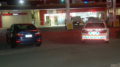 The alleged robbery happened about 9.10pm. (9NEWS)