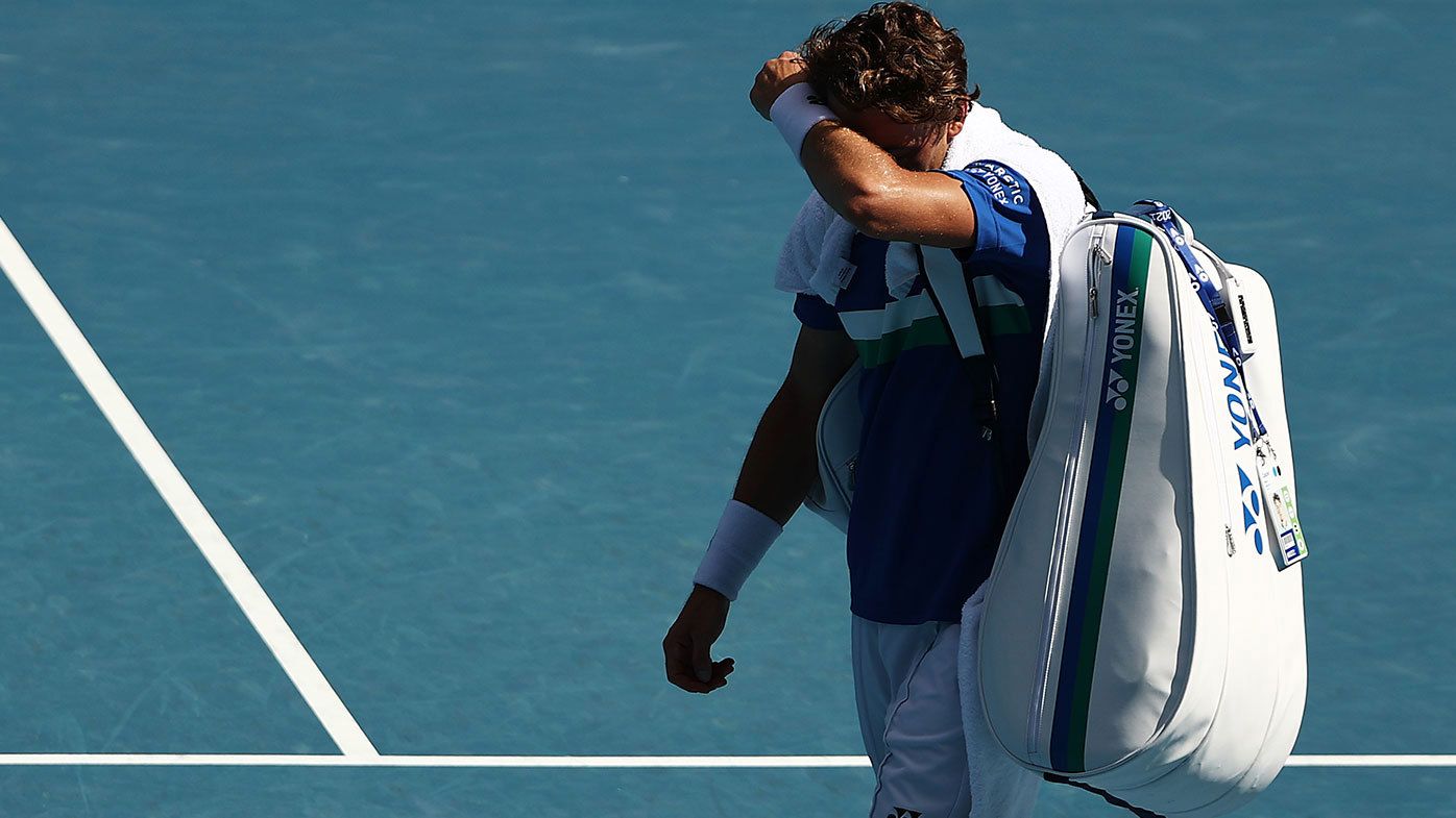 Australia Open Andrey Rublev Advances To Quarter Finals Casper Ruud Retires