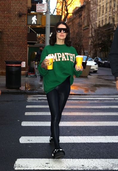 NEW YORK, NY - JANUARY 20: Hilaria Baldwin is seen on January 20, 2023 in New York City. (Photo by MEGA/GC Images/Getty Images)